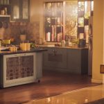 Wide,Shot,Of,An,Empty,Cosy,Kitchen,Decorated,With,Indian